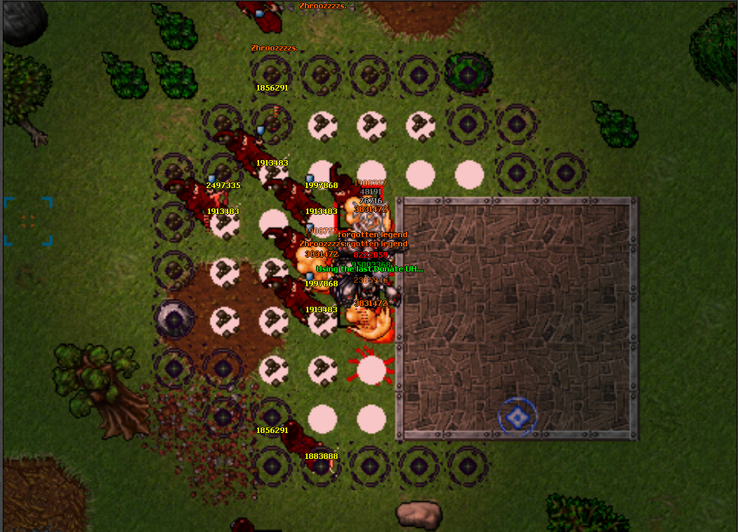 A live Xeraxz hunt shown through the Cast System