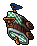 Green Rolling Barrel